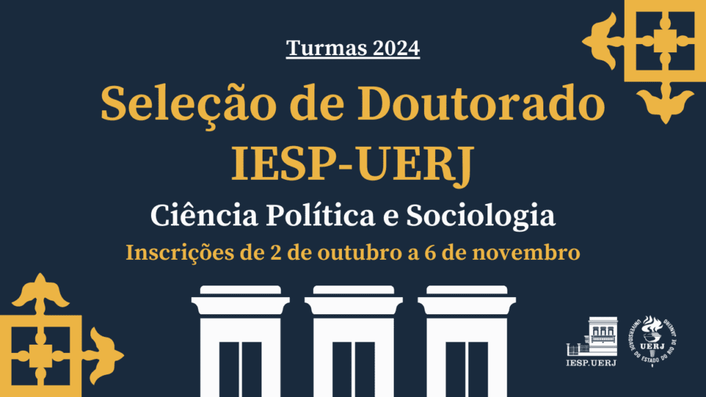 Seleção de Doutorado IESP-UERJ – Turmas 2024