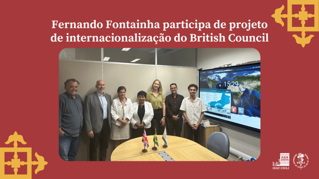 Fernando Fontainha participa de projeto de internacionalização do British Council
