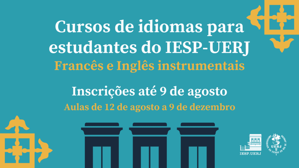 Cursos de idiomas para estudantes do IESP-UERJ – Francês e Inglês instrumentais