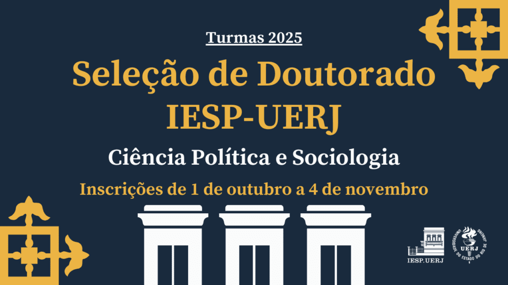 Seleção de Doutorado IESP-UERJ – Turmas 2025