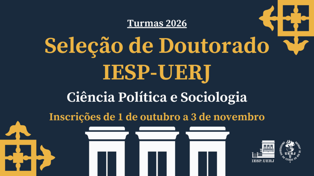 Seleção de Doutorado IESP-UERJ – Turmas 2026