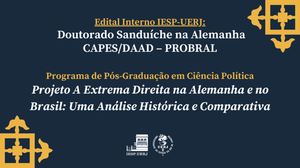 EDITAL INTERNO – Manifestação de Interesse por Bolsas de Doutorado Sanduíche